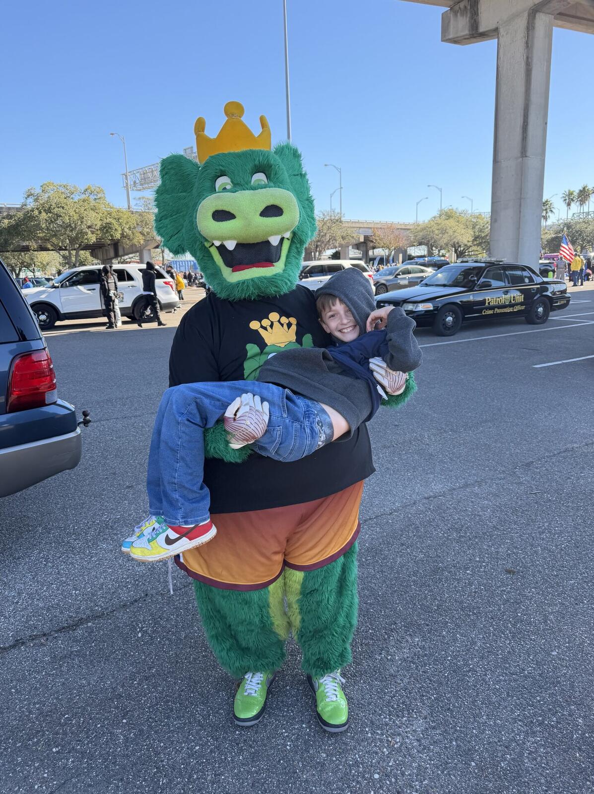 Johnnie at the MLK Parade