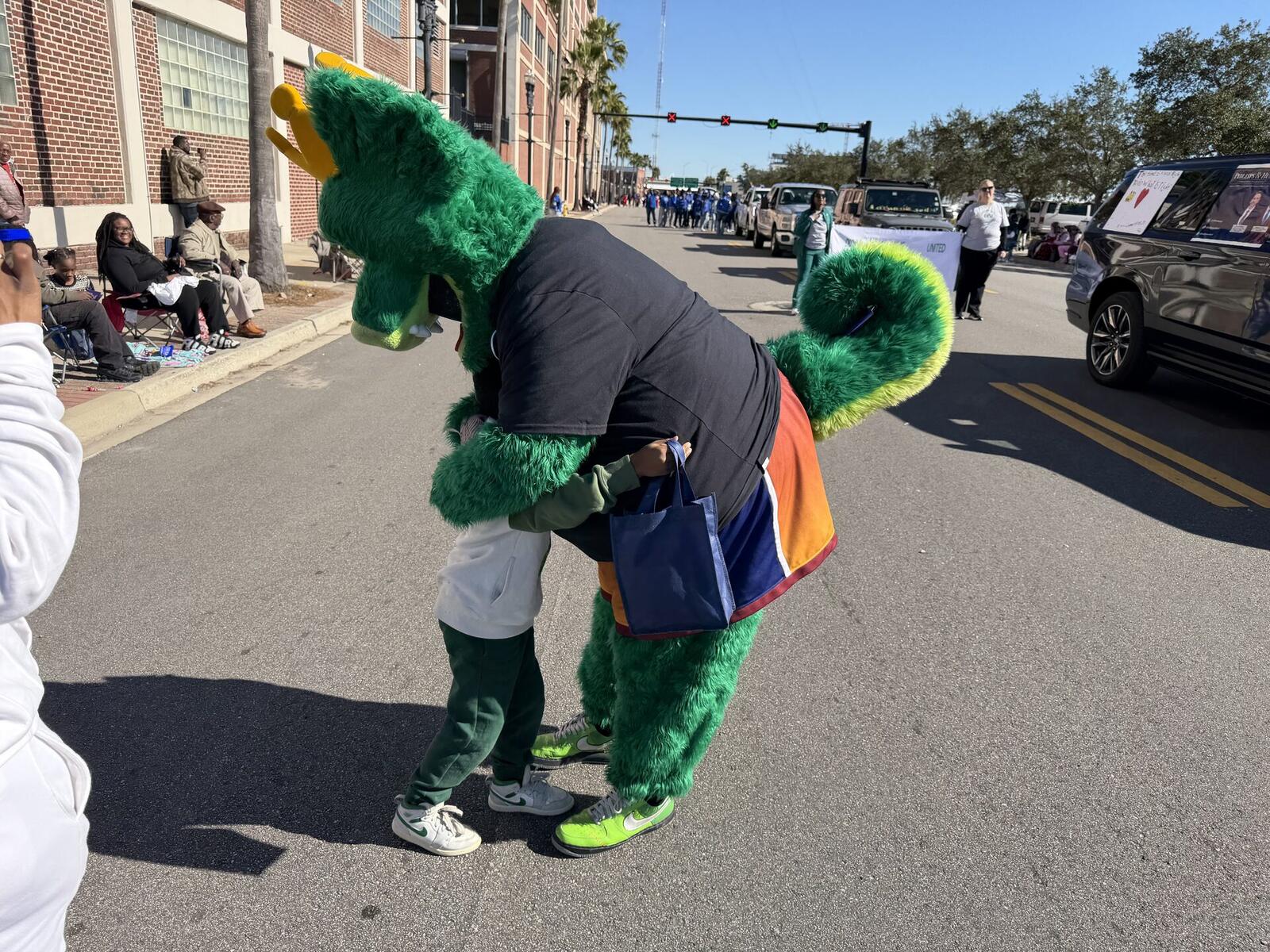 Johnnie at the MLK Parade